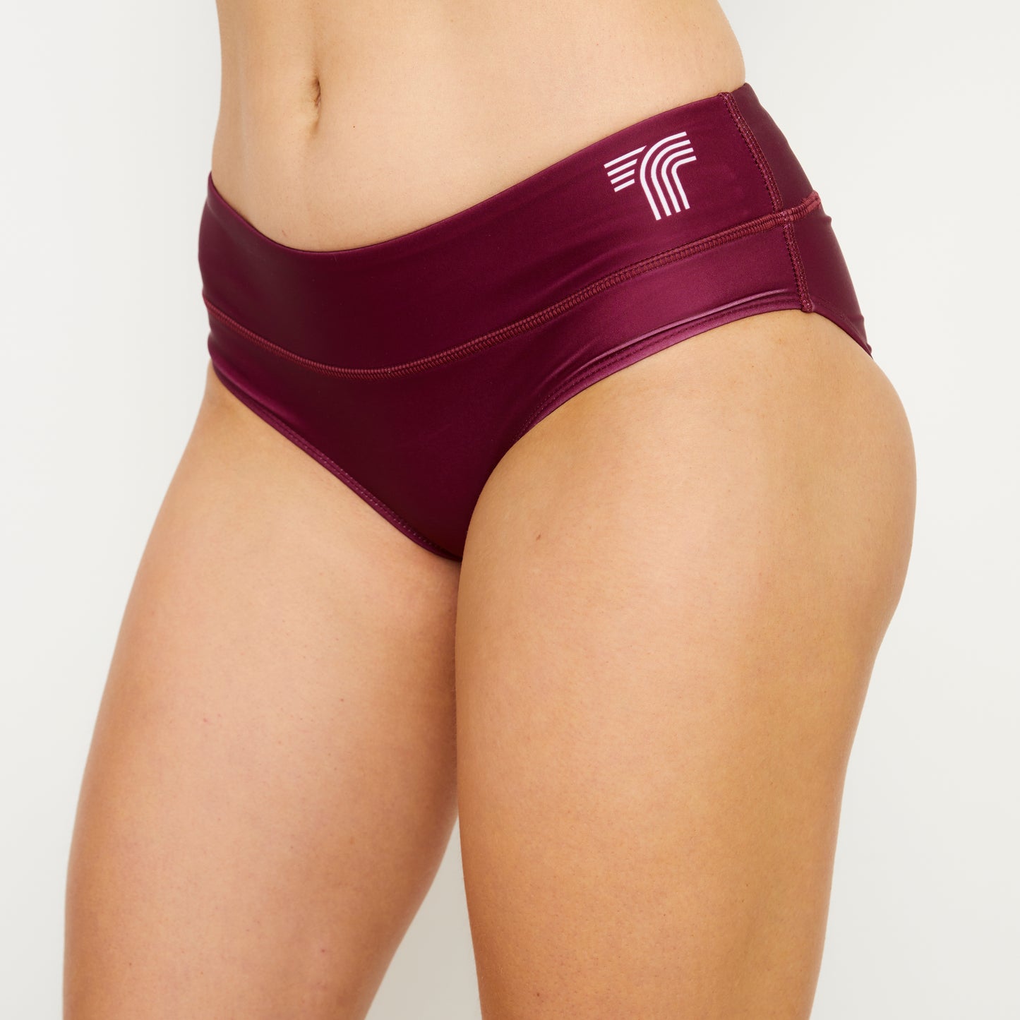 Maroon Hipster Brief