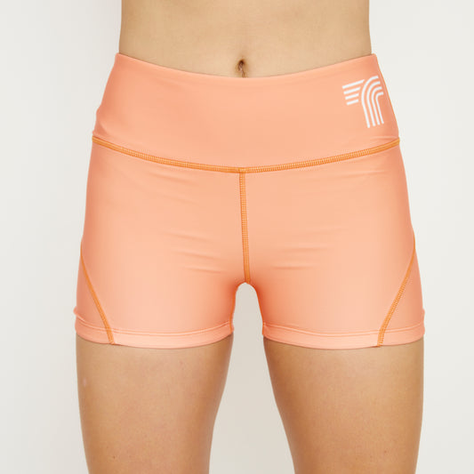 Poppy Orange Racer Bike Pants