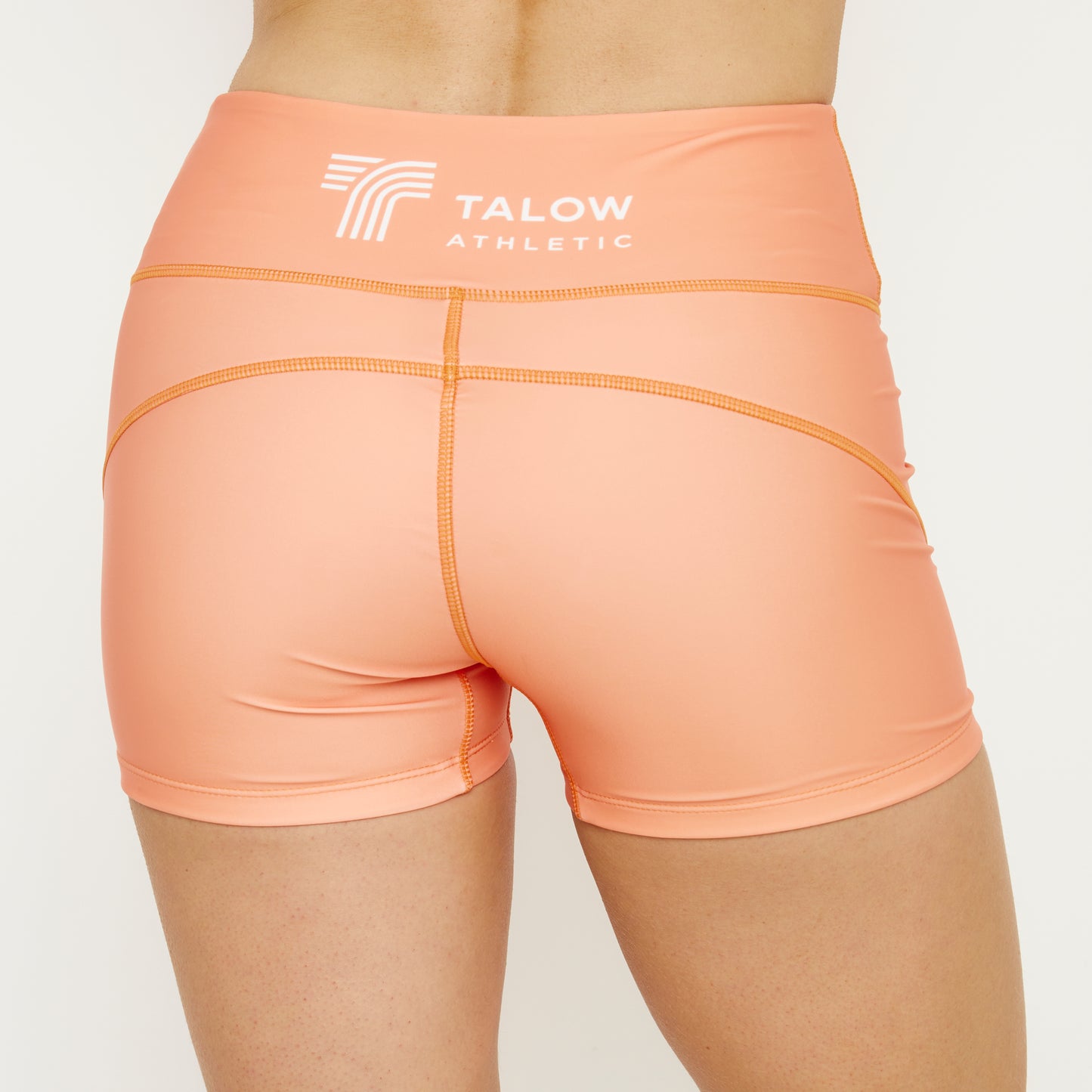 Poppy Orange Racer Bike Pants