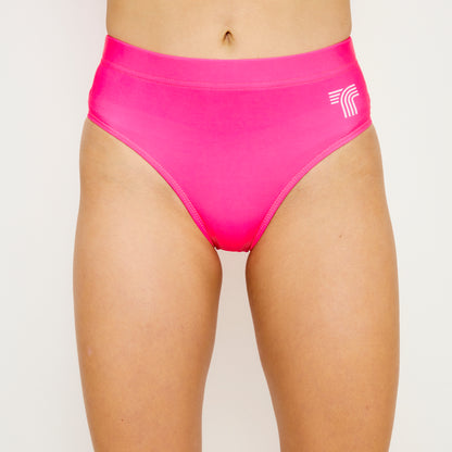 Hot Pink RACE KIT Crop Top + Rise Up